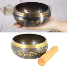Load image into Gallery viewer, Chakra Drum for Garden Buddha Sound Bowl Tibet Singing Bowls Aromatic Meditation Timer Chime Bamboo Tibetan - Creative Media Commerce