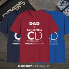 Load image into Gallery viewer, Dad&#39;s Currently Drinking Unisex Softstyle T-Shirt - Creative Media Commerce