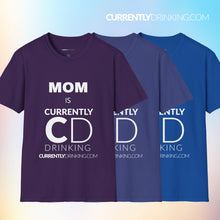 Load image into Gallery viewer, Mom Currently Drinking Unisex Softstyle T-Shirt - Creative Media Commerce