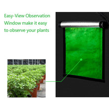 Load image into Gallery viewer, Plant Grow Tent Hydroponics Indoor Room Greenhouse Growing Shed Home Use Dismountable Black Flower Growing Box Tents With Window - Creative Media Commerce