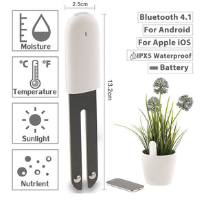 Original International Version Youpin HHCC Flora Monitor Digital Plants Grass Flower Care Soil Water Tester Sensor Plant Detecto - Creative Media Commerce