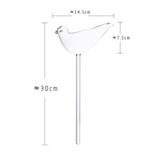 Load image into Gallery viewer, Houseplant Automatic Self Watering Glass Bird Watering Cans Flowers Plant Decorative Clear Glass Watering Device 12 Shapes - Creative Media Commerce