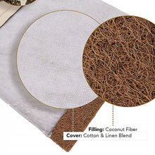 Load image into Gallery viewer, Organic Linen Acupressure Mat or Pillow or Set Yoga Meditation Mat Increase Blood Flow Neck &amp; Back Pain Relief - Creative Media Commerce
