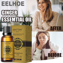 Load image into Gallery viewer, 10ML Natural Ginger Oil Lymphatic Drainage Therapy Anti Aging Plant Essential Oil Promote Metabolism Full Body Slim Massage Oils - Creative Media Commerce